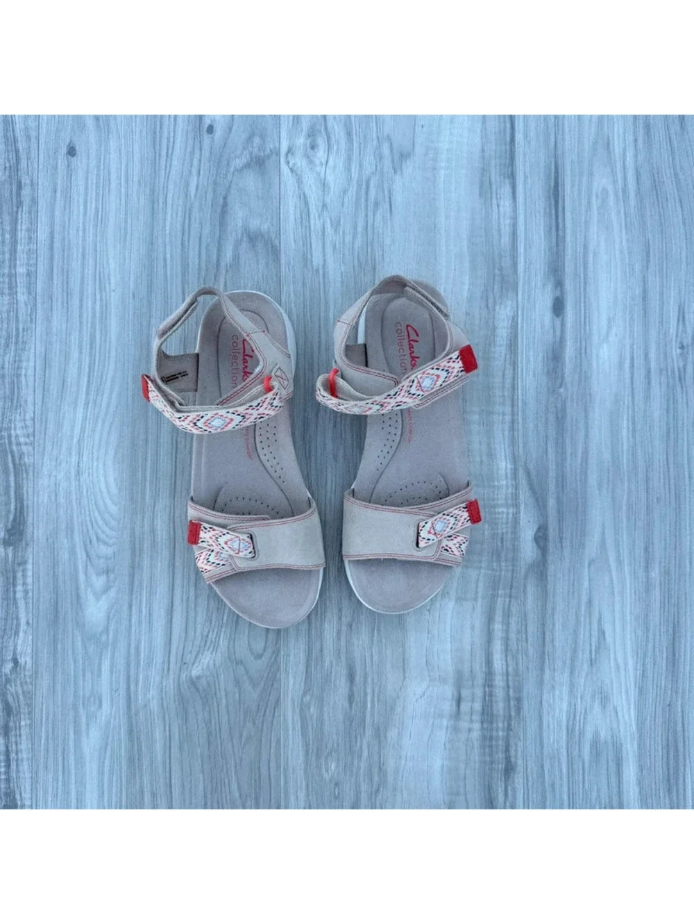 Clarks Amanda Sprint flat sandals